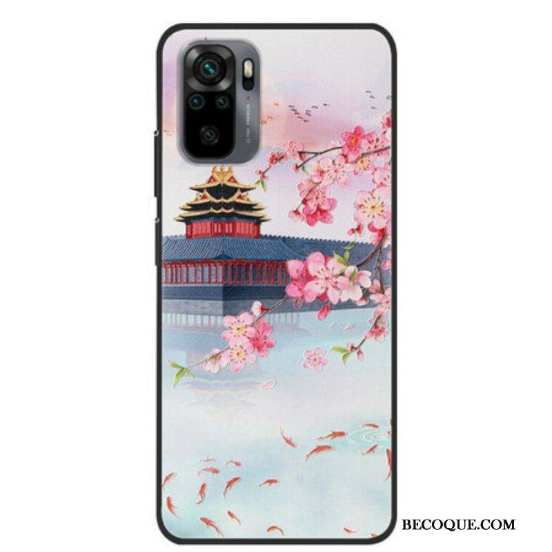 Coque Xiaomi Redmi Note 10/10S/Poco M5s Château Asiatique