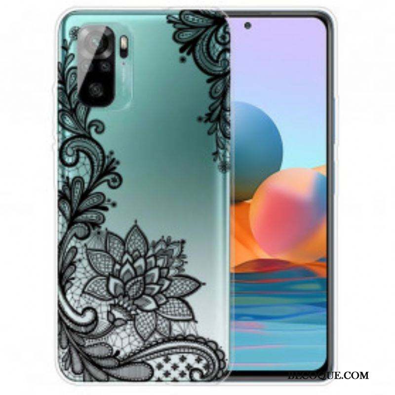 Coque Xiaomi Redmi Note 10/10S/Poco M5s Dentelle Fine