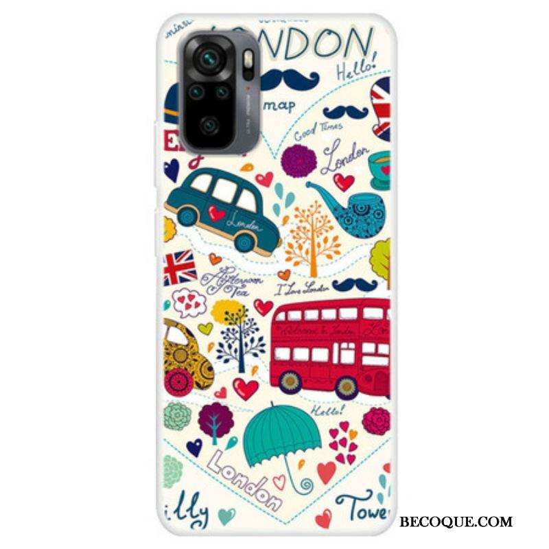 Coque Xiaomi Redmi Note 10/10S/Poco M5s London Life