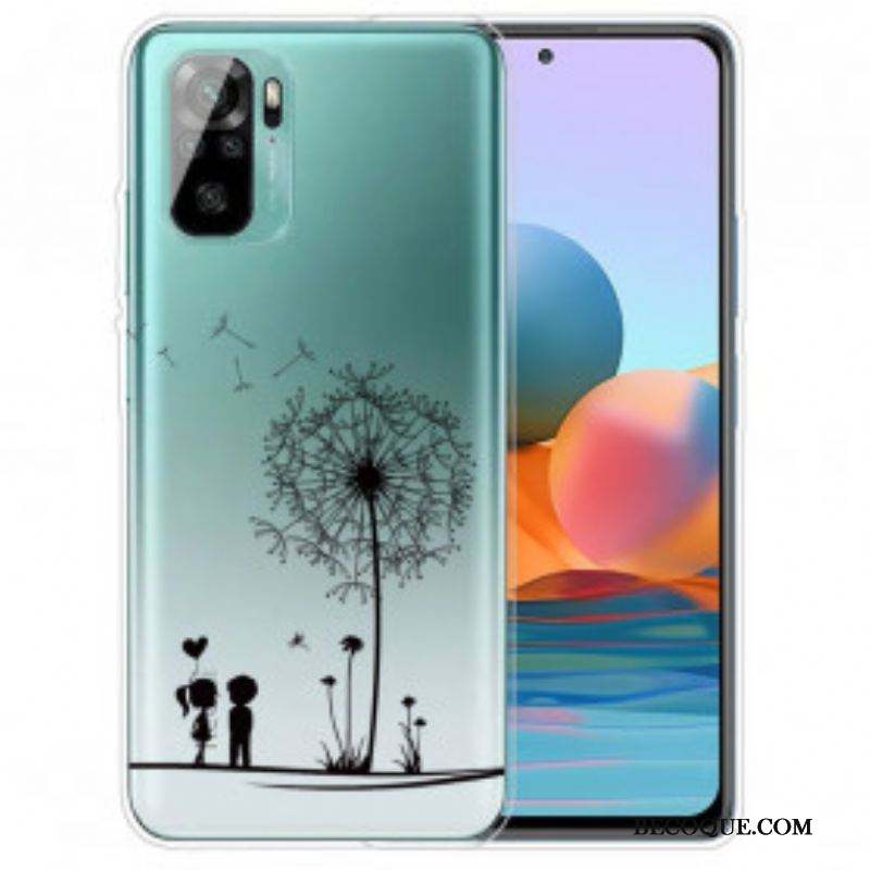 Coque Xiaomi Redmi Note 10/10S/Poco M5s Pissenlit Love