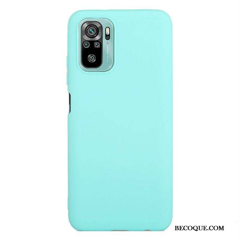 Coque Xiaomi Redmi Note 10/10S/Poco M5s Silicone Flexible Mat