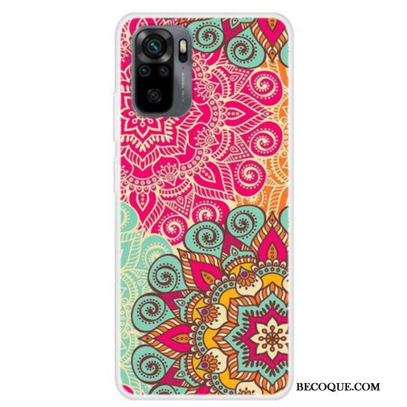 Coque Xiaomi Redmi Note 10/10S/Poco M5s Tendance Mandala