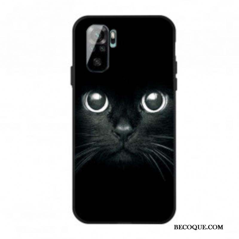 Coque Xiaomi Redmi Note 10/10S/Poco M5s Yeux de Chat