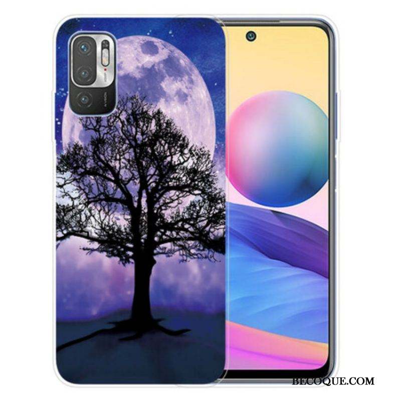 Coque Xiaomi Redmi Note 10 5G / Poco M3 Pro 5G Arbre et Lune