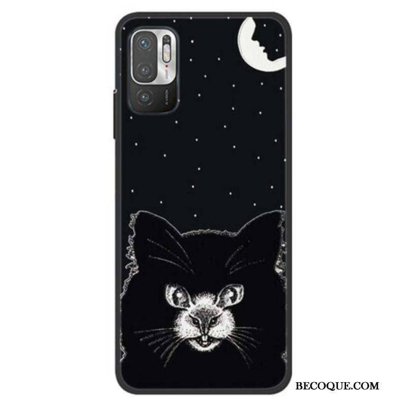 Coque Xiaomi Redmi Note 10 5G / Poco M3 Pro 5G Chat Noir