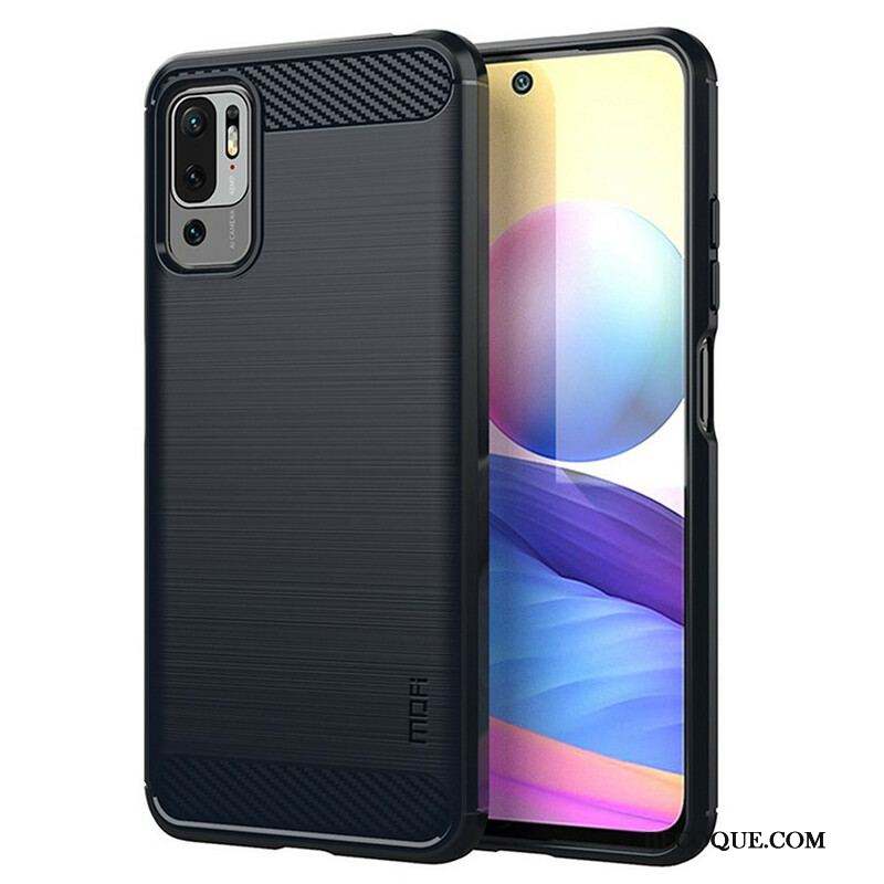 Coque Xiaomi Redmi Note 10 5G / Poco M3 Pro 5G Fibre Carbone Brossée MOFI