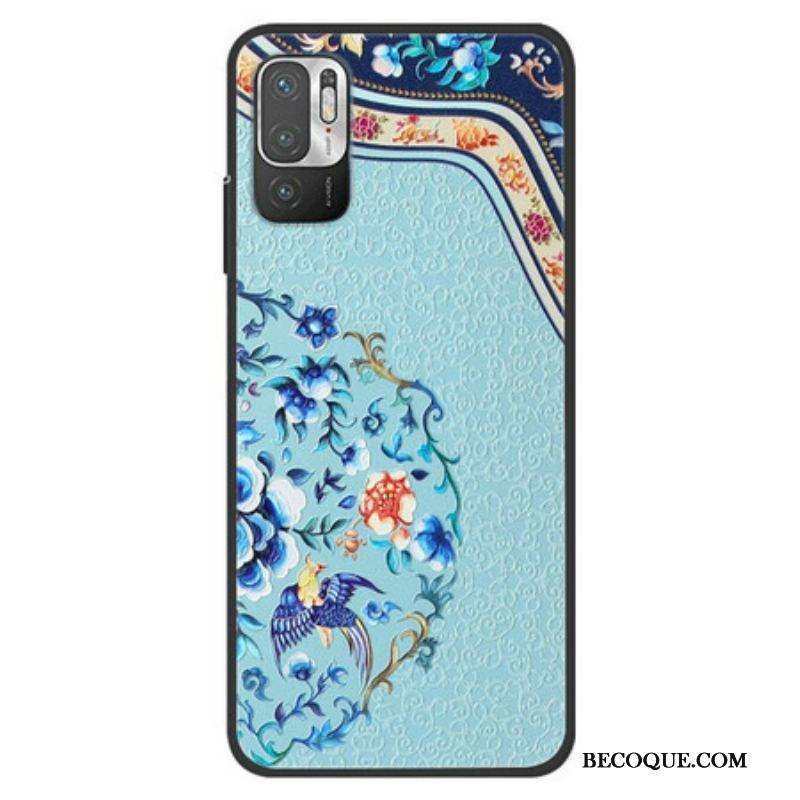 Coque Xiaomi Redmi Note 10 5G / Poco M3 Pro 5G Oiseau et Fleur