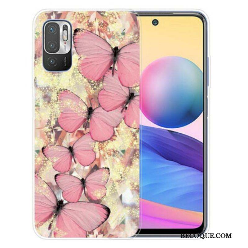 Coque Xiaomi Redmi Note 10 5G / Poco M3 Pro 5G Papillons Royaux