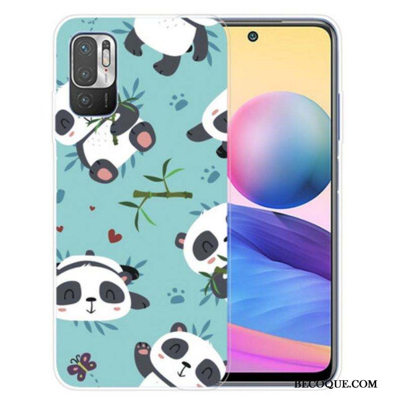 Coque Xiaomi Redmi Note 10 5G / Poco M3 Pro 5G Tas de Pandas