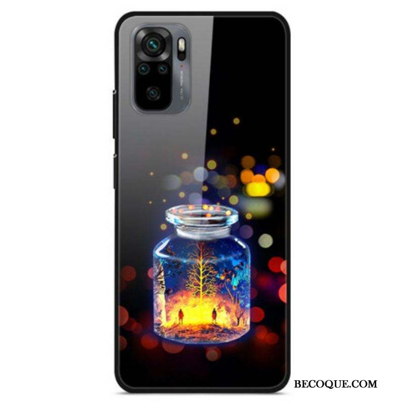 Coque Xiaomi Redmi Note 10 / Note 10s Verre Trempé Bouteille de Souhaits