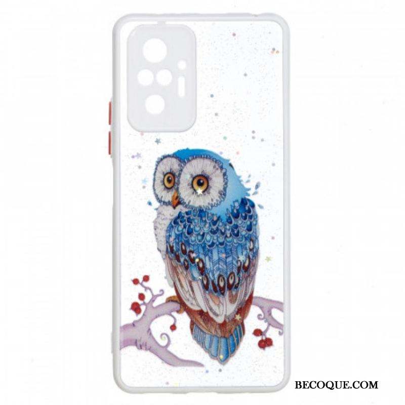 Coque Xiaomi Redmi Note 10 Pro Hybride hibou