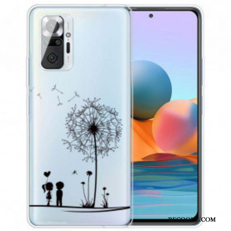 Coque Xiaomi Redmi Note 10 Pro Pissenlit Love