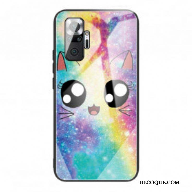 Coque Xiaomi Redmi Note 10 Pro Verre Trempé Chat