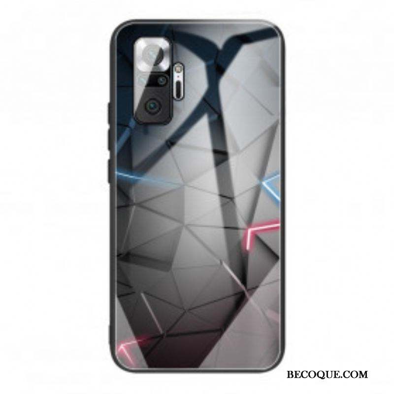 Coque Xiaomi Redmi Note 10 Pro Verre Trempé Géométrie