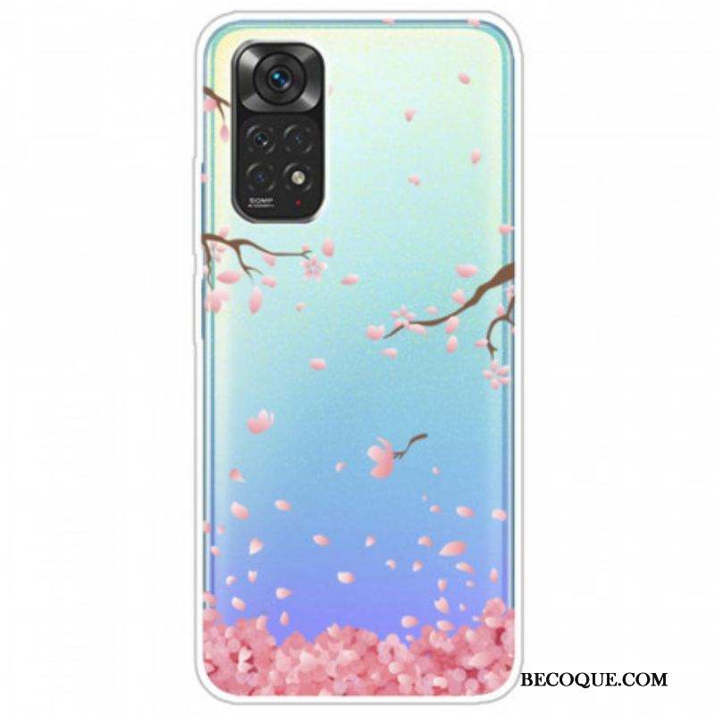 Coque Xiaomi Redmi Note 11 / 11s Branches à Fleurs