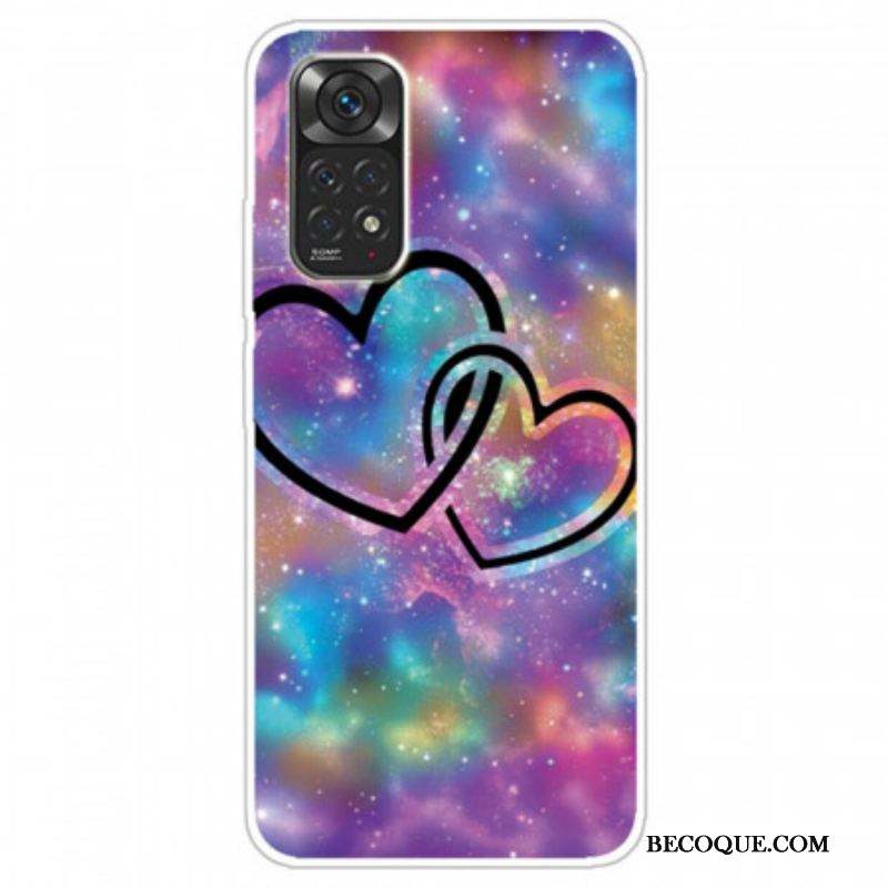 Coque Xiaomi Redmi Note 11 / 11s Coeurs Enchaînés