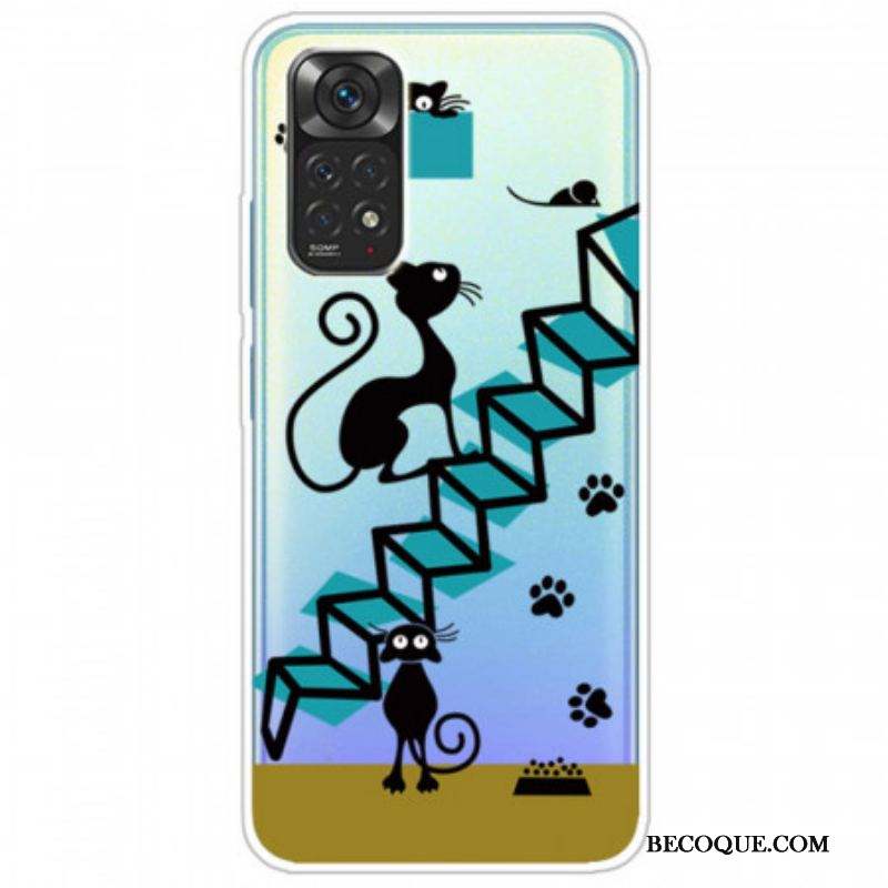 Coque Xiaomi Redmi Note 11 / 11s Drôles de Chats