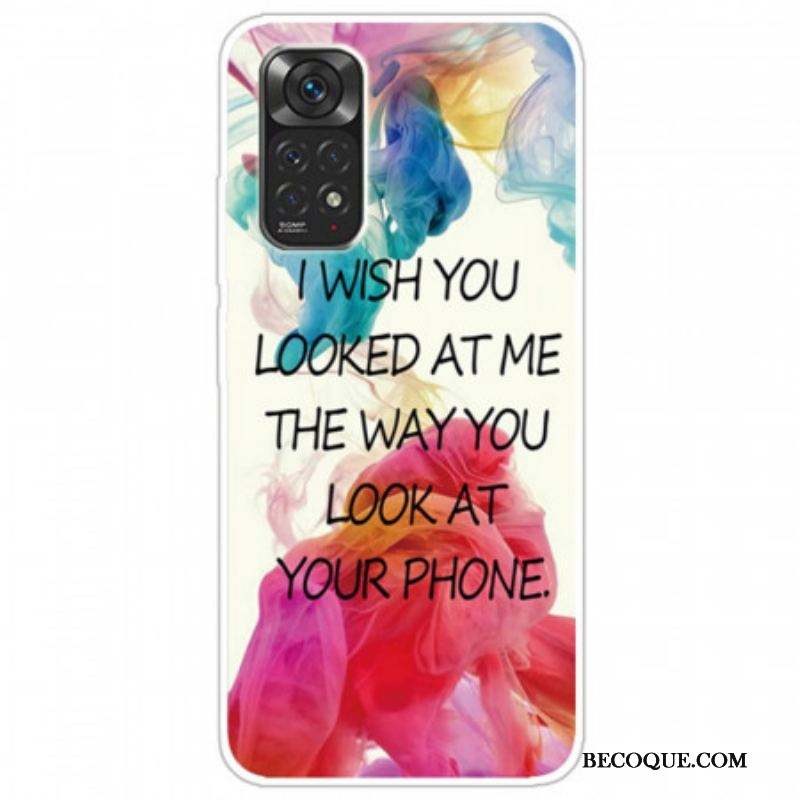 Coque Xiaomi Redmi Note 11 / 11s I Wish You Looked At Me