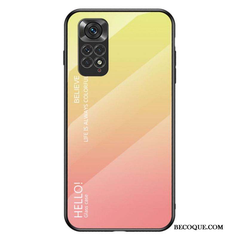 Coque Xiaomi Redmi Note 11 / 11s Verre Trempé Hello