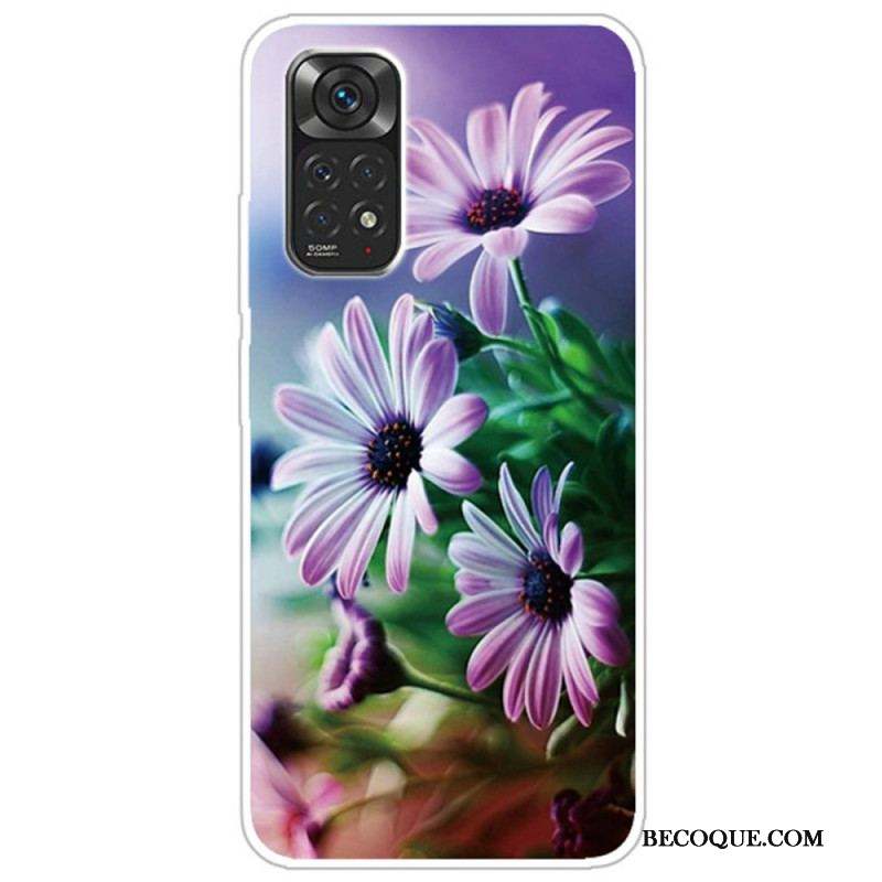 Coque Xiaomi Redmi Note 11 Pro /  Note 11 Pro 5G Fleurs Réalistes