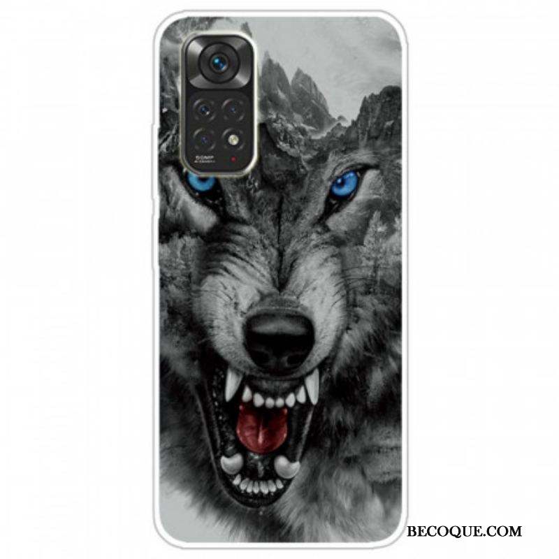 Coque Xiaomi Redmi Note 11 Pro /  Note 11 Pro 5G Loup Féroce