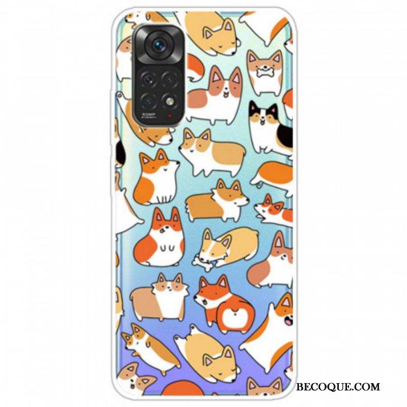 Coque Xiaomi Redmi Note 11 Pro / Note 11 Pro 5G Multiples Chiens