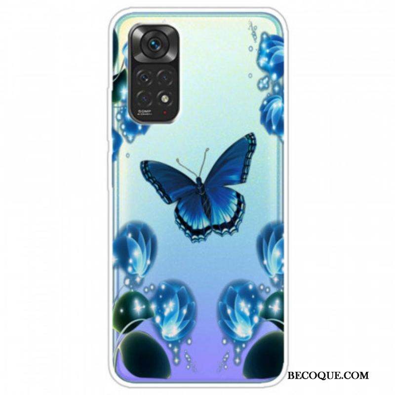 Coque Xiaomi Redmi Note 11 Pro /  Note 11 Pro 5G Papillons Sauvages