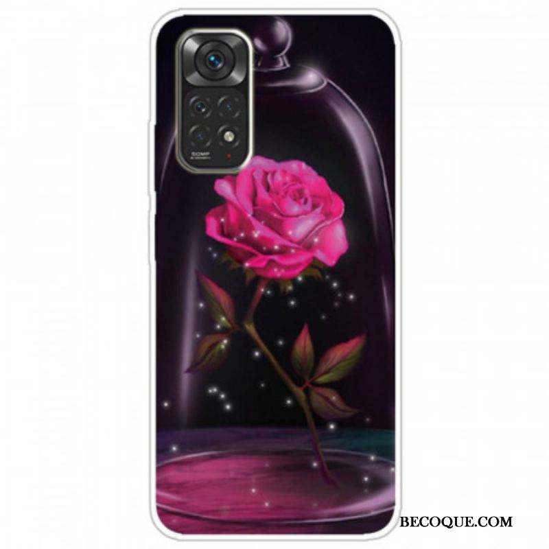 Coque Xiaomi Redmi Note 11 Pro / Note 11 Pro 5G Rose Magique