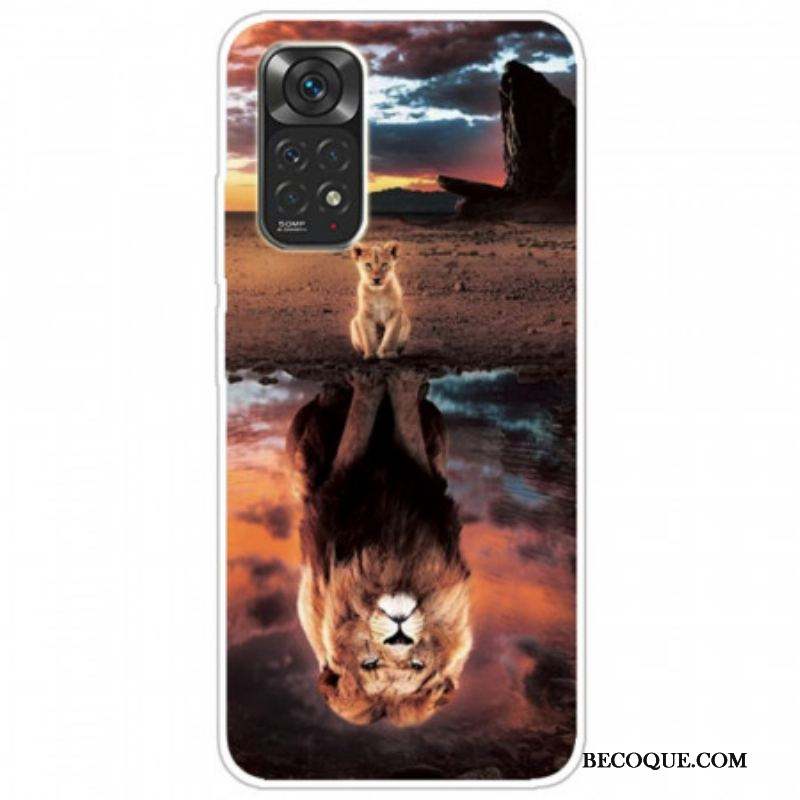 Coque Xiaomi Redmi Note 11 Pro /  Note 11 Pro 5G Rêve de Lionceau