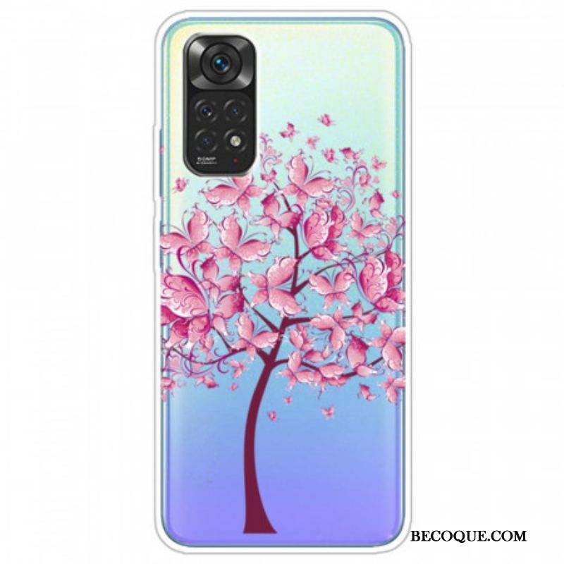 Coque Xiaomi Redmi Note 11 Pro /  Note 11 Pro 5Gs Top Arbre Rose