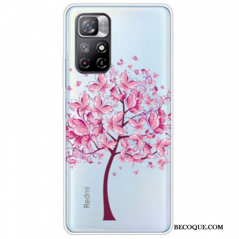 Coque Xiaomi Redmi Note 11 Pro Plus 5G Arbre Rose