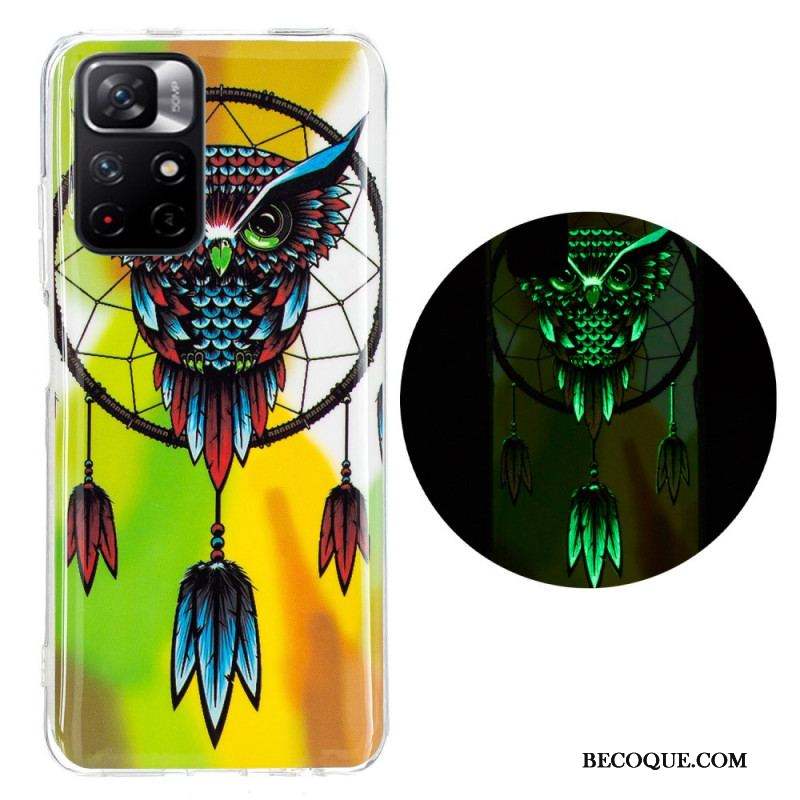 Coque Xiaomi Redmi Note 11 Pro Plus 5G Attrape Rêves Fluorescente