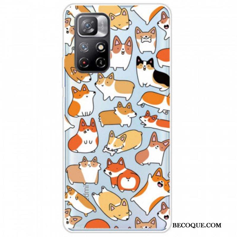 Coque Xiaomi Redmi Note 11 Pro Plus 5G Multiples Chiens