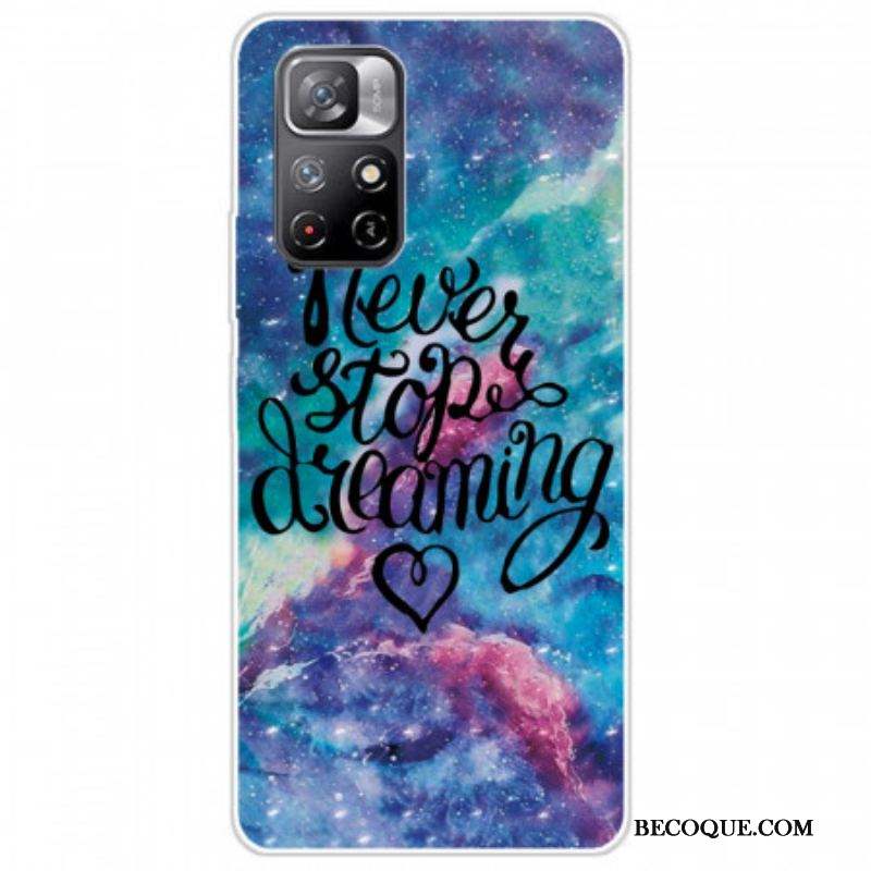 Coque Xiaomi Redmi Note 11 Pro Plus 5G Never Stop Dreaming