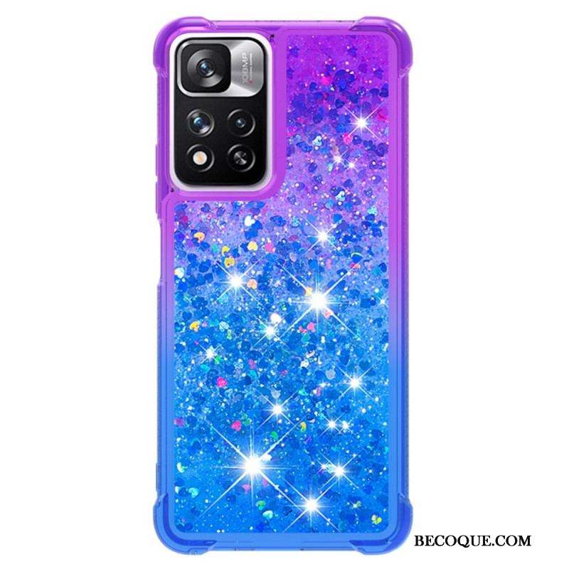 Coque Xiaomi Redmi Note 11 Pro Plus 5G Paillettes Color