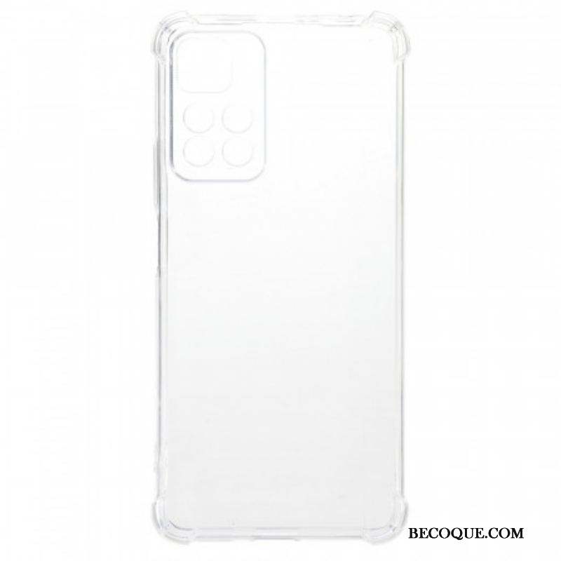 Coque Xiaomi Redmi Note 11 Pro Plus 5G Transparente Coins Renforcés