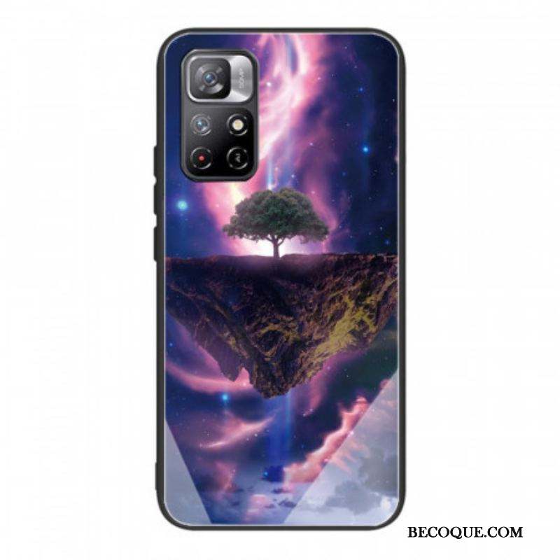 Coque Xiaomi Redmi Note 11 Pro Plus 5G Verre Trempé Arbre du Monde