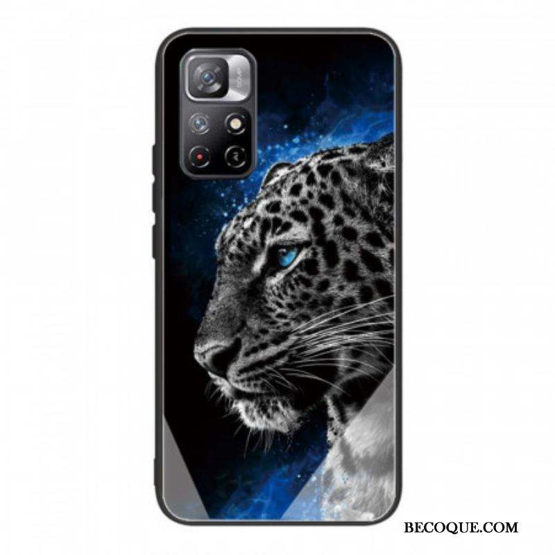 Coque Xiaomi Redmi Note 11 Pro Plus 5G Verre Trempé Face de Félin