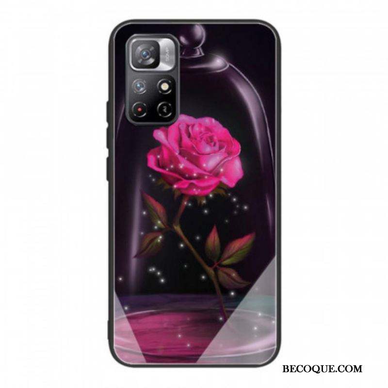 Coque Xiaomi Redmi Note 11 Pro Plus 5G Verre Trempé Rose Magique