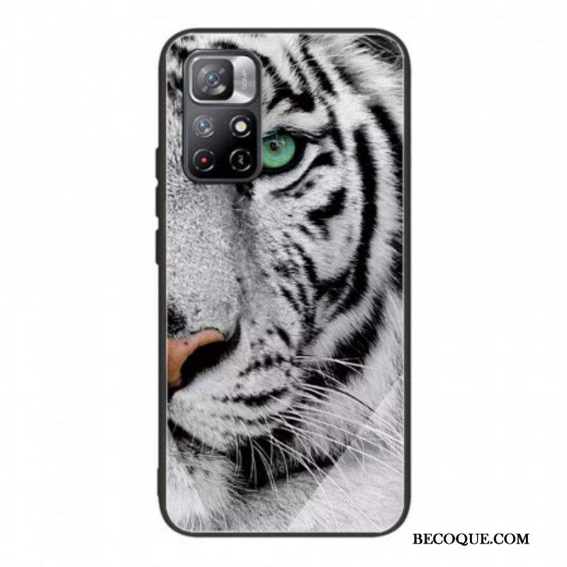 Coque Xiaomi Redmi Note 11 Pro Plus 5G Verre Trempé Tigre