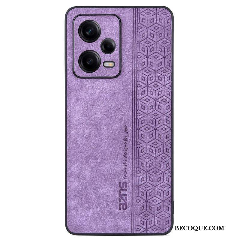 Coque Xiaomi Redmi Note 12 Pro Plus Effet Cuir AZNS