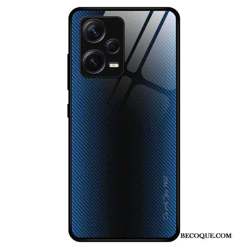 Coque Xiaomi Redmi Note 12 Pro Plus Verre Trempé Fibre Carbone