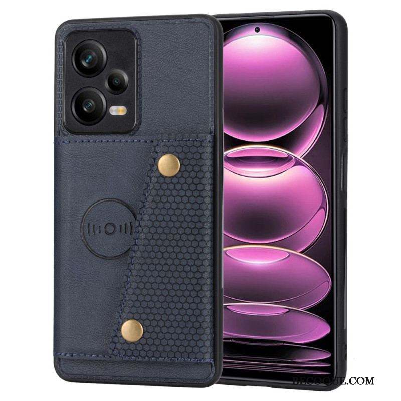 Coque Xiaomi Redmi Note 12 Pro/Poco X5 Pro 5G Porte-Cartes Support