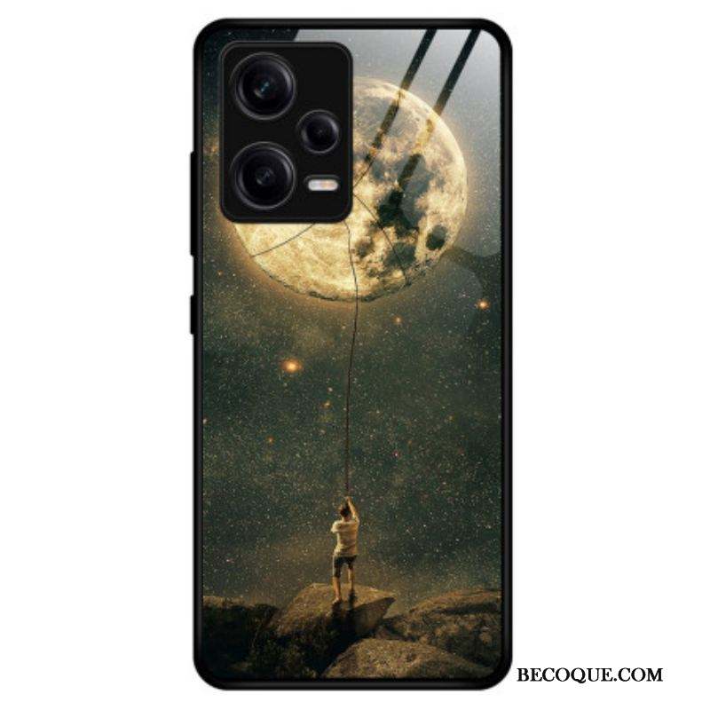 Coque Xiaomi Redmi Note 12 Pro Verre Trempé l'Homme à la Lune