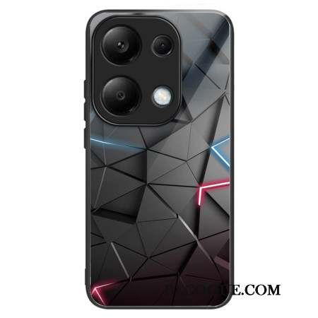 Coque Xiaomi Redmi Note 13 Pro 4G / Poco M6 Pro 4G Verre Trempé Triangles Noirs