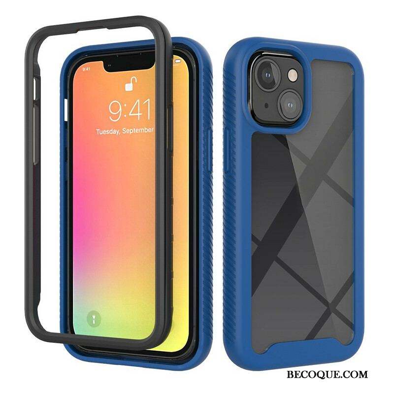 Coque iPhone 13 Mini Conception Hybride Rebords Silicone