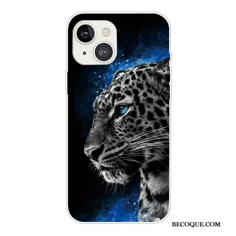 Coque iPhone 13 Mini Face de Félin