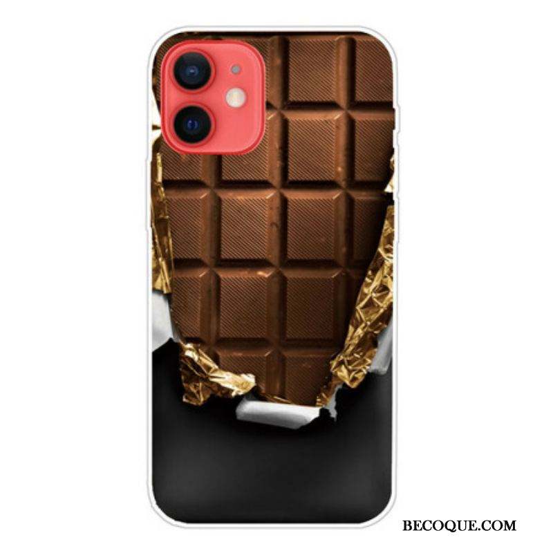 Coque iPhone 13 Mini Flexible Chocolat