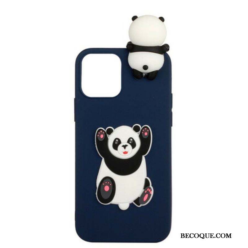 Coque iPhone 13 Mini Gros Panda 3D