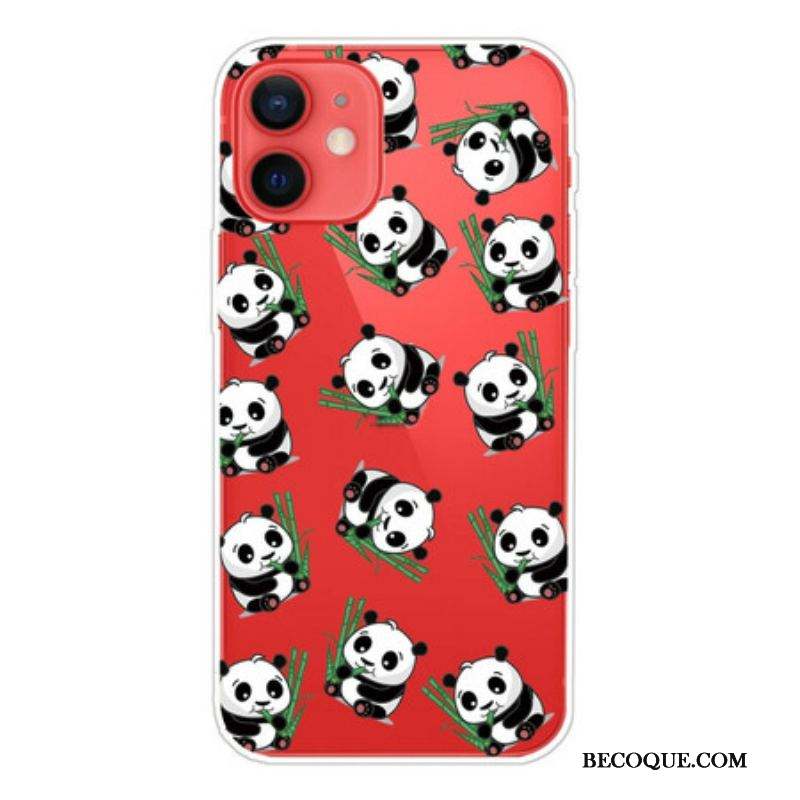 Coque iPhone 13 Mini Petits Pandas